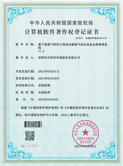 基于惡臭氣體的UV高效光解廢氣凈化設(shè)備運營管理系統(tǒng)